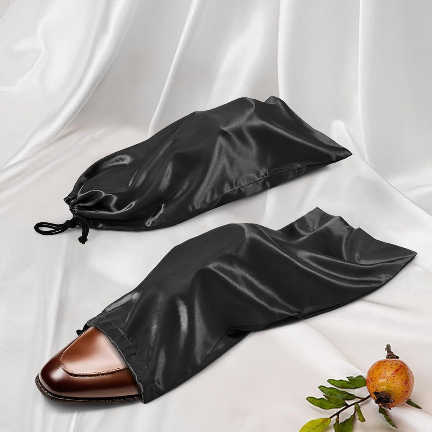 Bolsas de Almacenamiento para Zapatos Ersmak - 6 Piezas de Satén 45x20cm