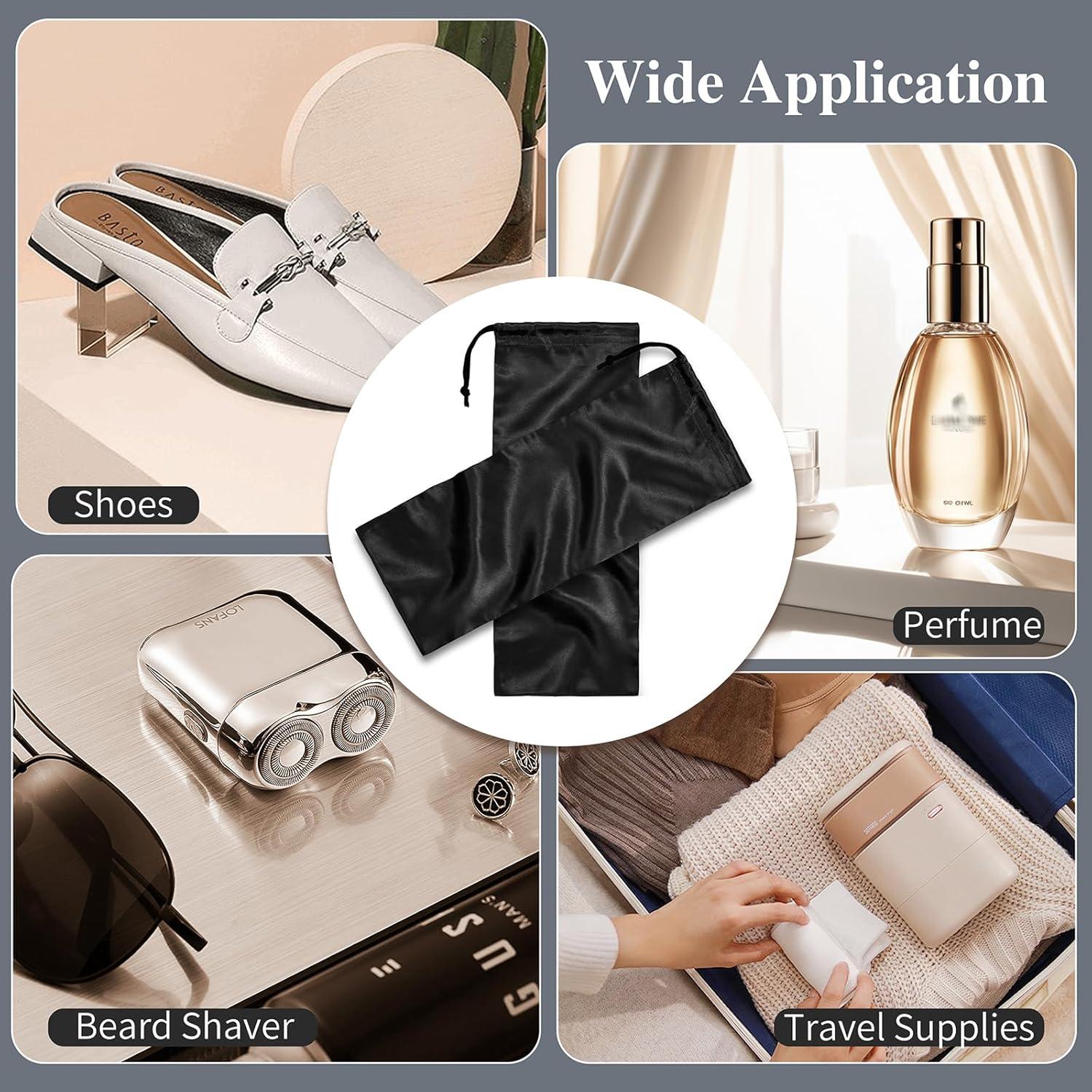 Bolsas de Almacenamiento para Zapatos Ersmak - 6 Piezas de Satén 45x20cm