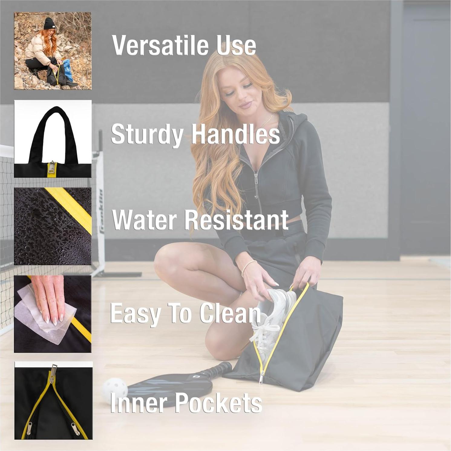 Bolsa de Zapatos de Viaje Impermeable SB10024 - Negro