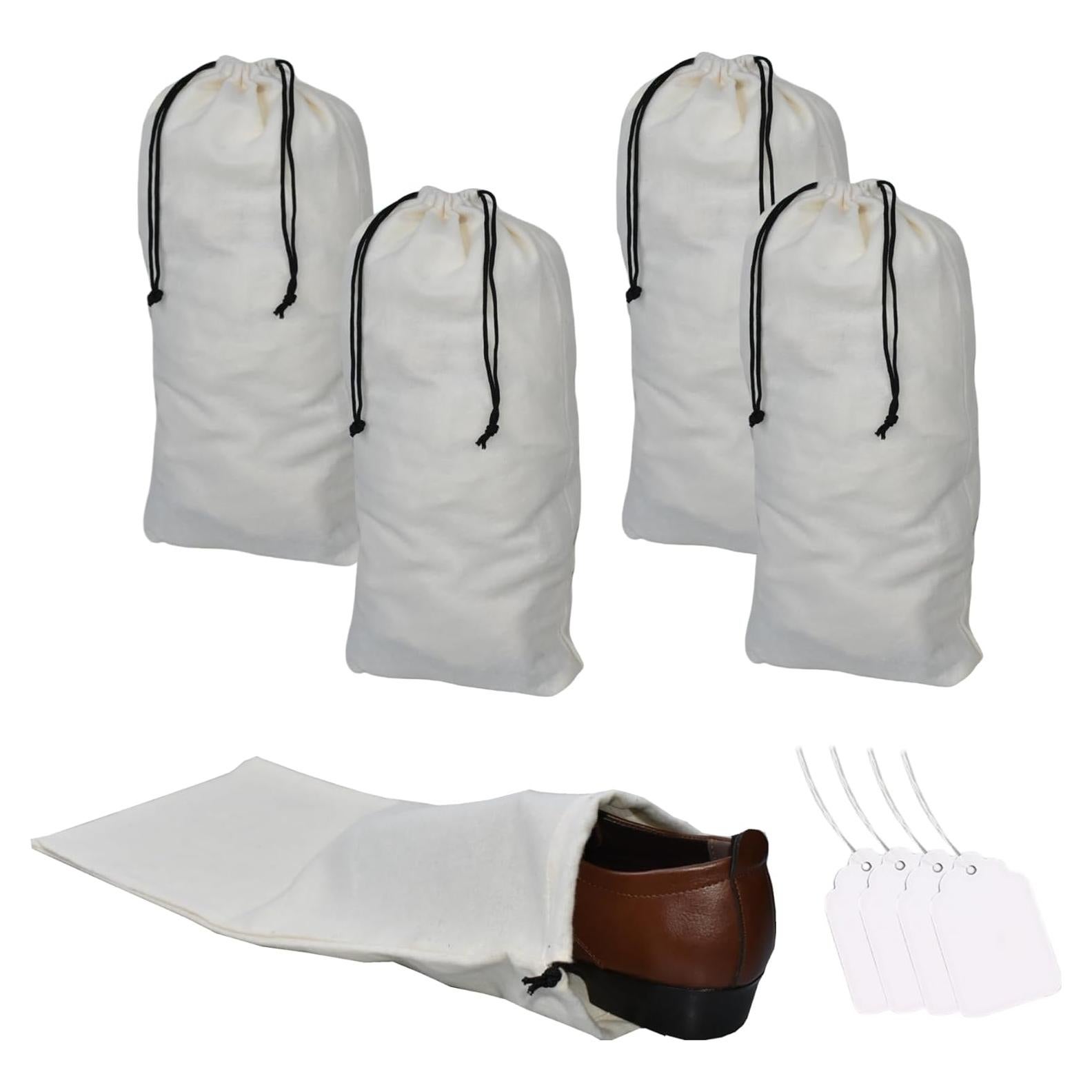 Bolsas para Zapatos de Viaje GONGKANGYUAN - Paquete de 4