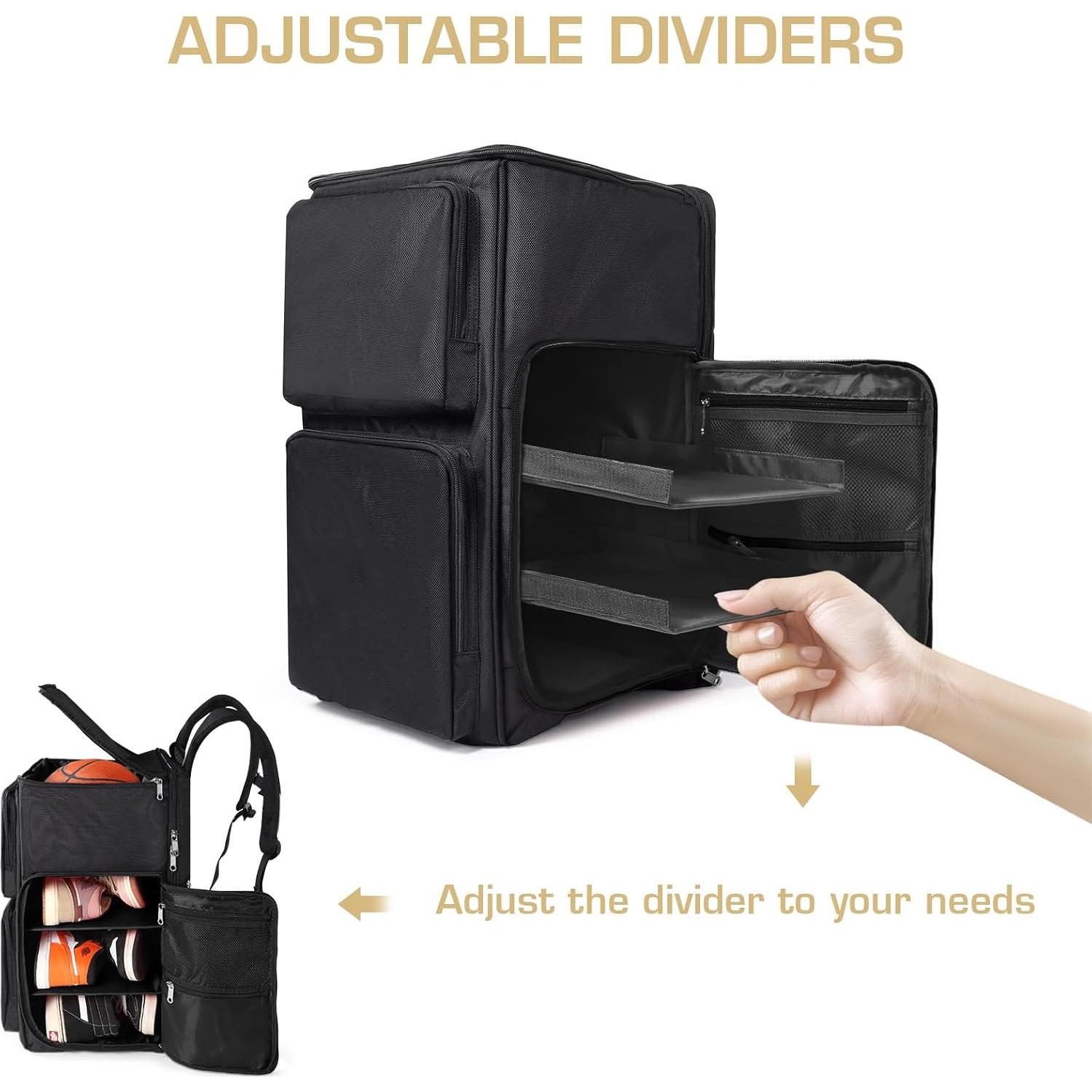 Bolsa de Viaje para Zapatillas Gatycallaty Negro 1.8kg