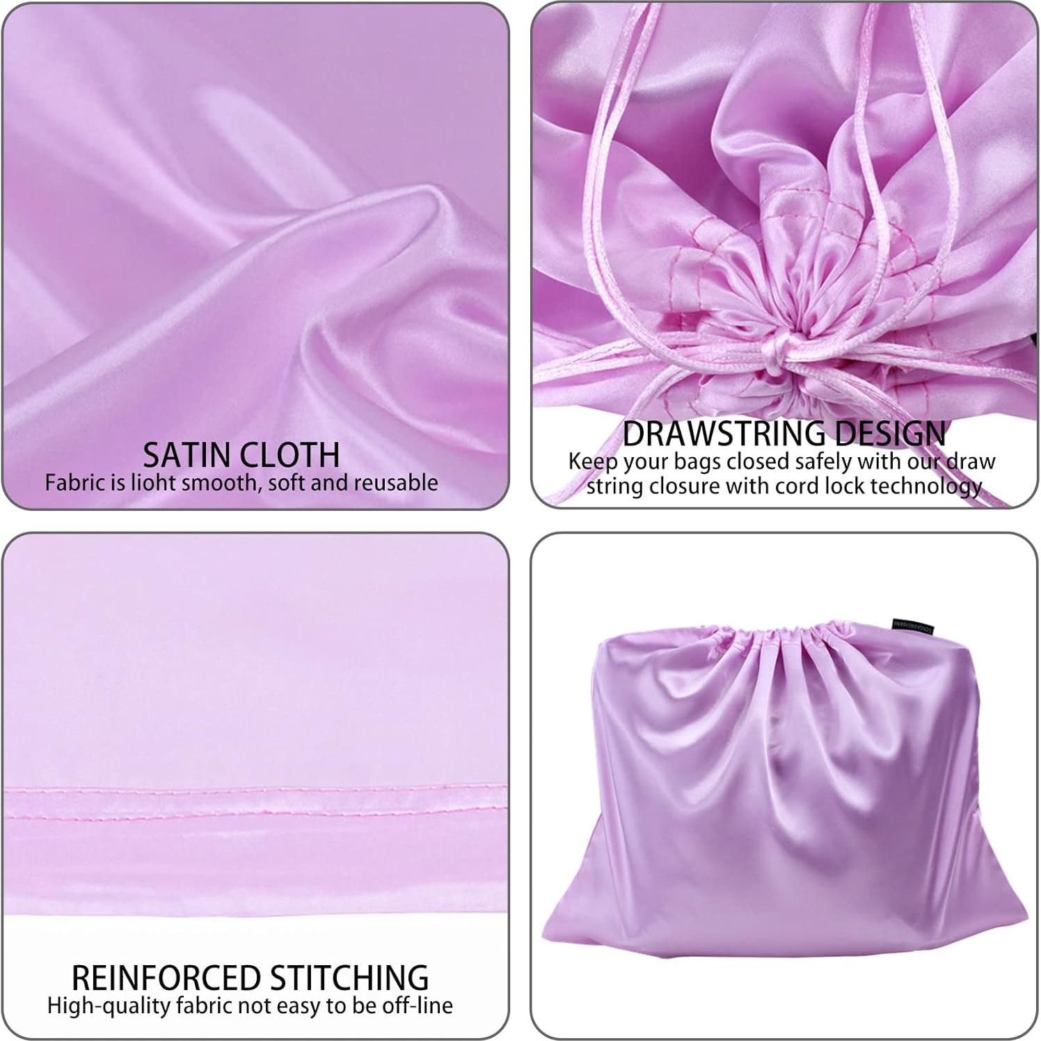 Paquete de 6 Bolsas de Almacenamiento a Prueba de Polvo Lavanda 49.8x40 cm