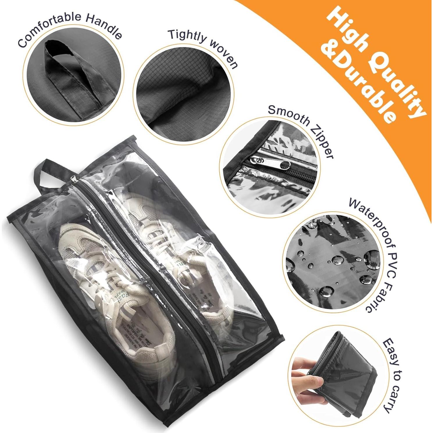 Bolsas de Viaje para Zapatos Organizador 6 Piezas Impermeables