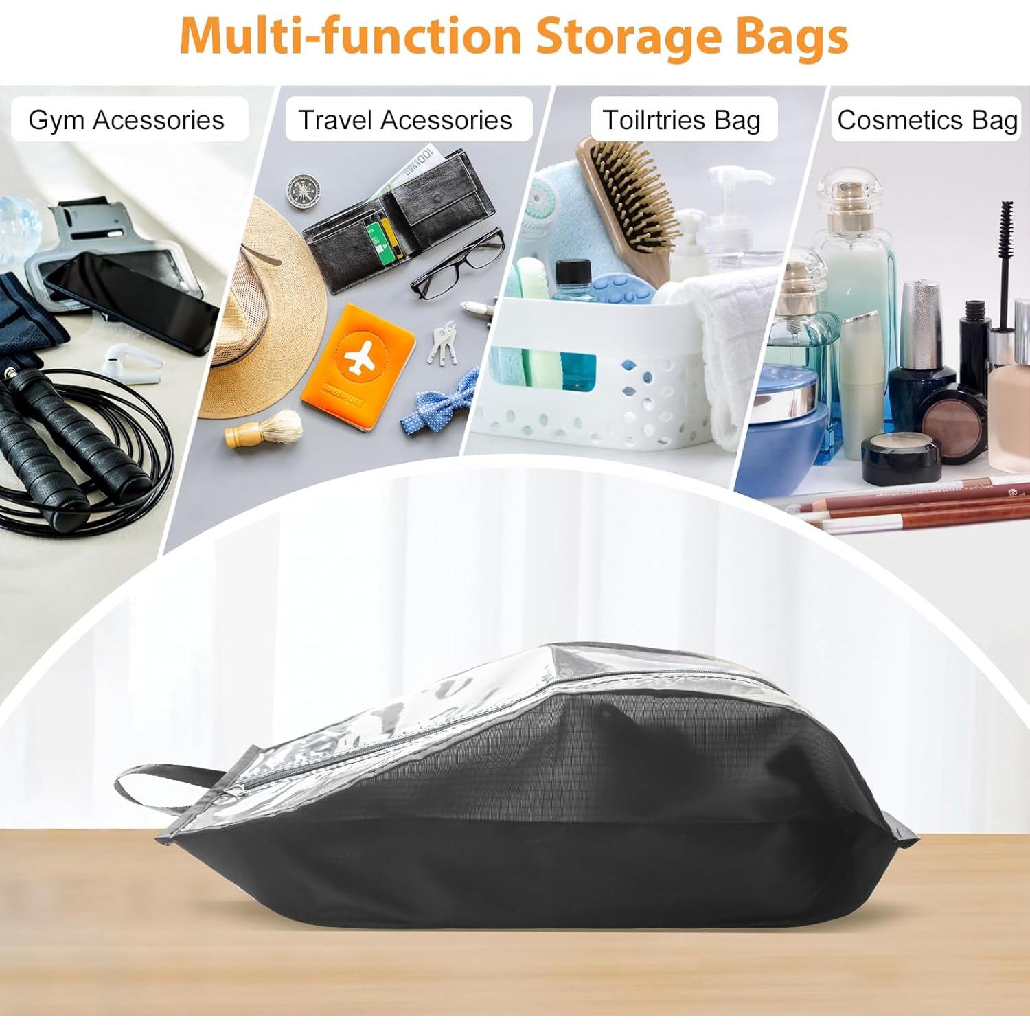 Bolsas de Viaje para Zapatos Organizador 6 Piezas Impermeables