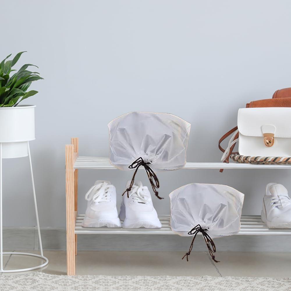 20 Bolsas de Zapatos de Viaje Organizador Transparente 39.9x29.9cm