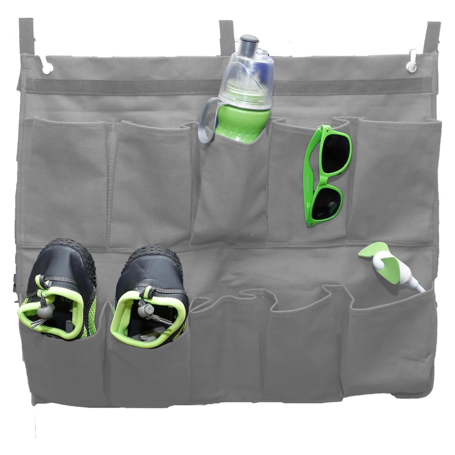 Organizador de Zapatos Gilbins para Cama - 10 Bolsillos Gris