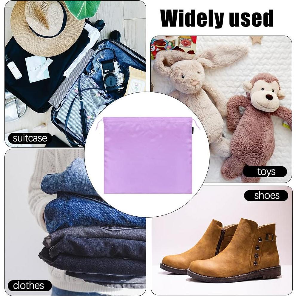 Paquete de 2 Bolsas de Polvo GONGKANGYUAN para Carteras Púrpura