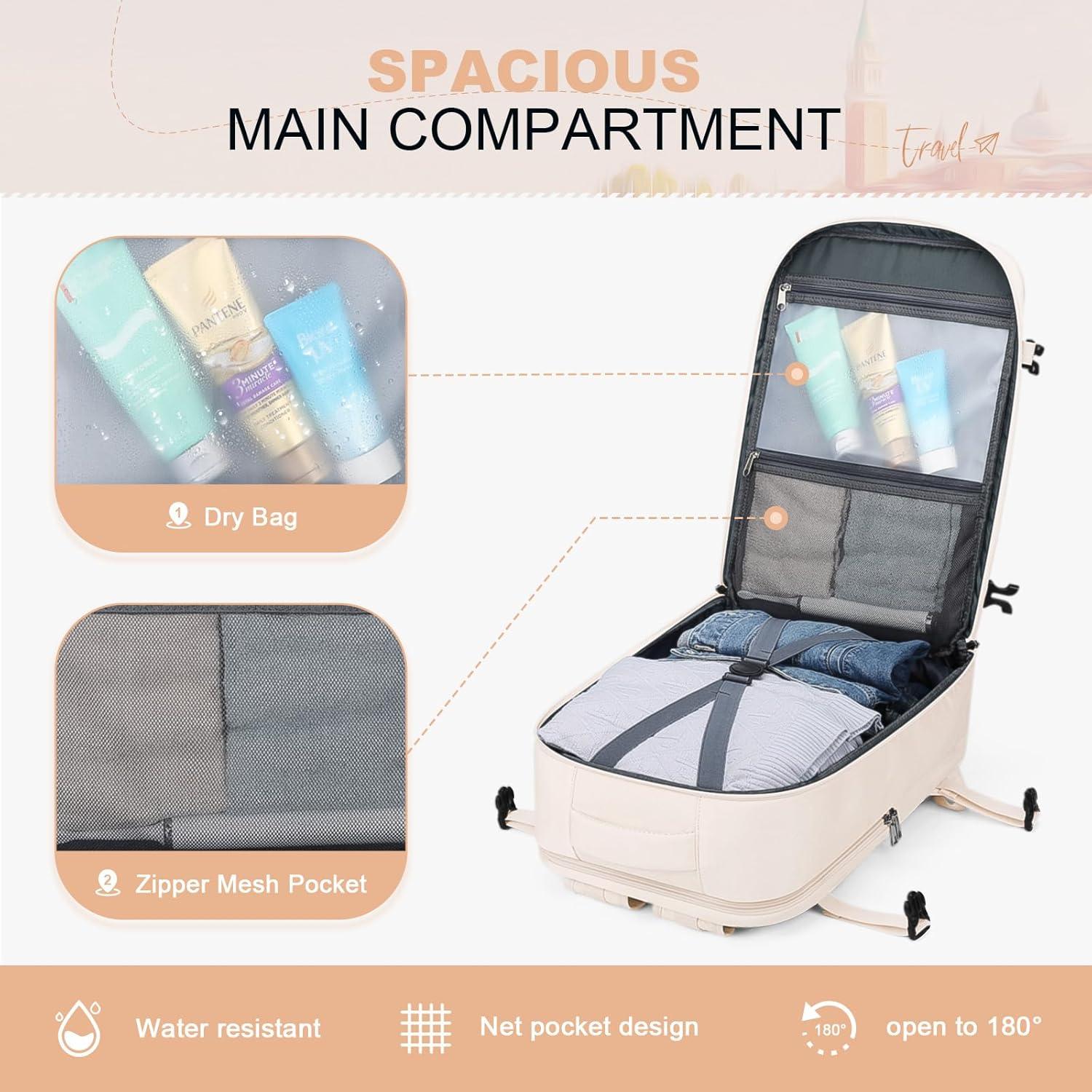 Mochila de Viaje Maelstrom 35L Impermeable para Portátil 17"