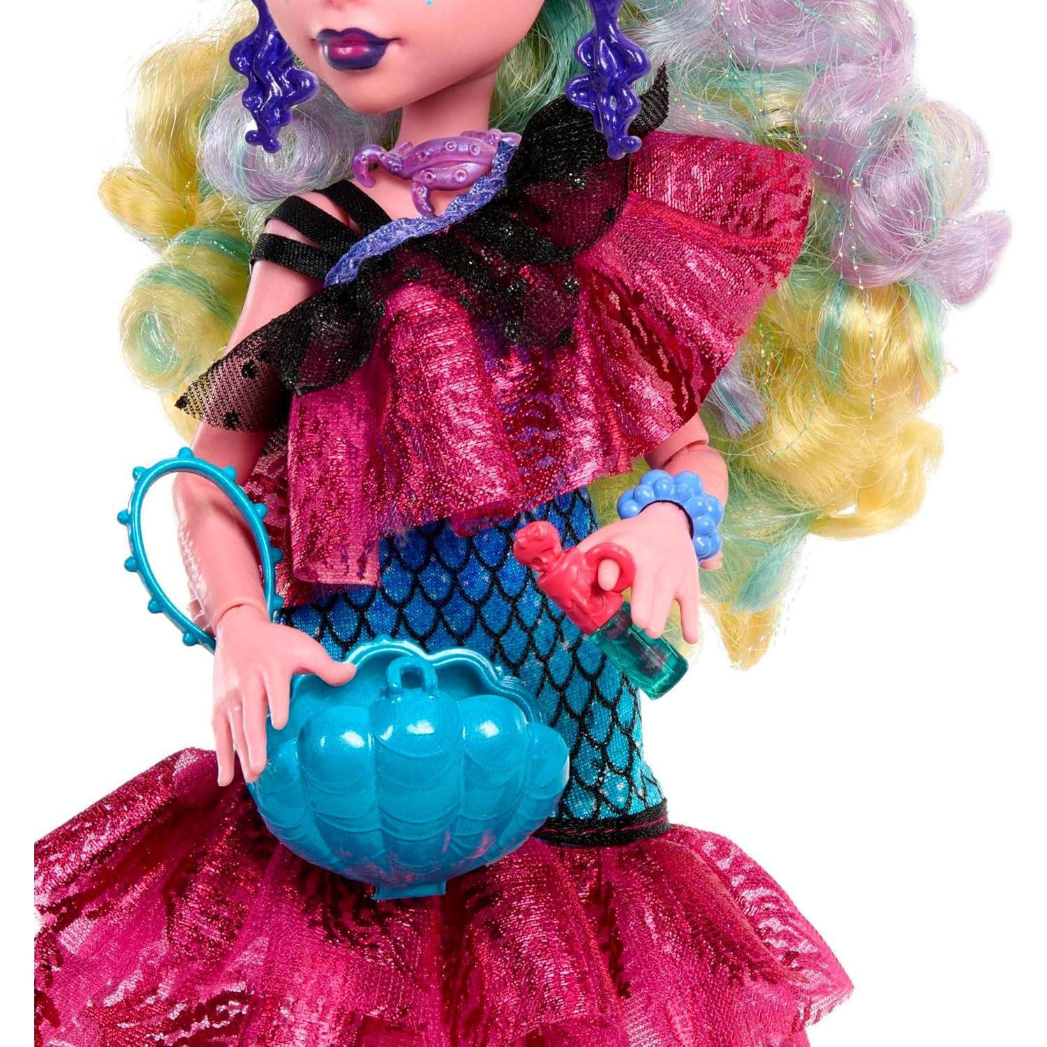 Muñeca Lagoona Blue Monster High Monster Ball con accesorios