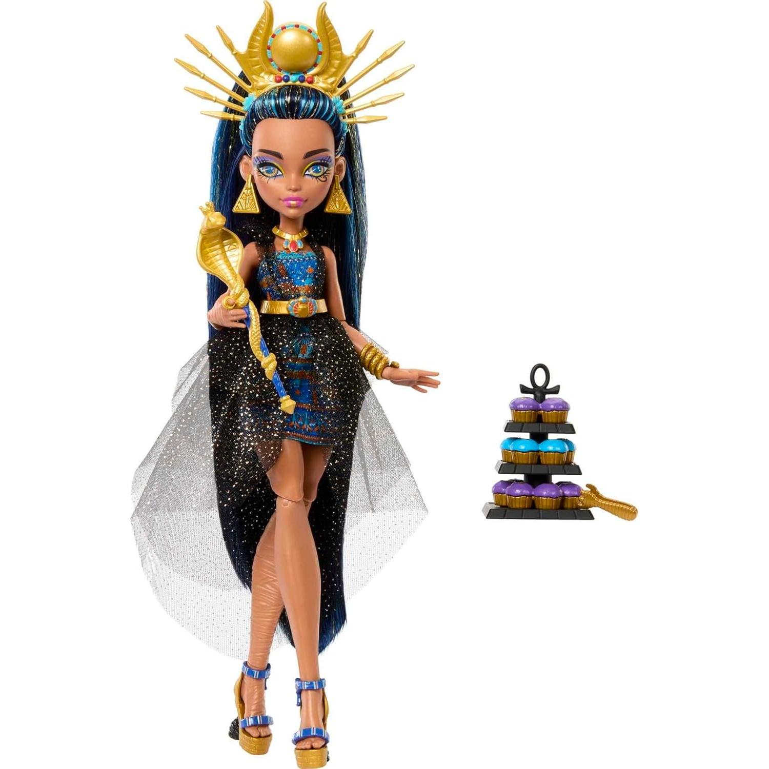Muñeca Cleo De Nile Monster High Monster Ball con accesorios