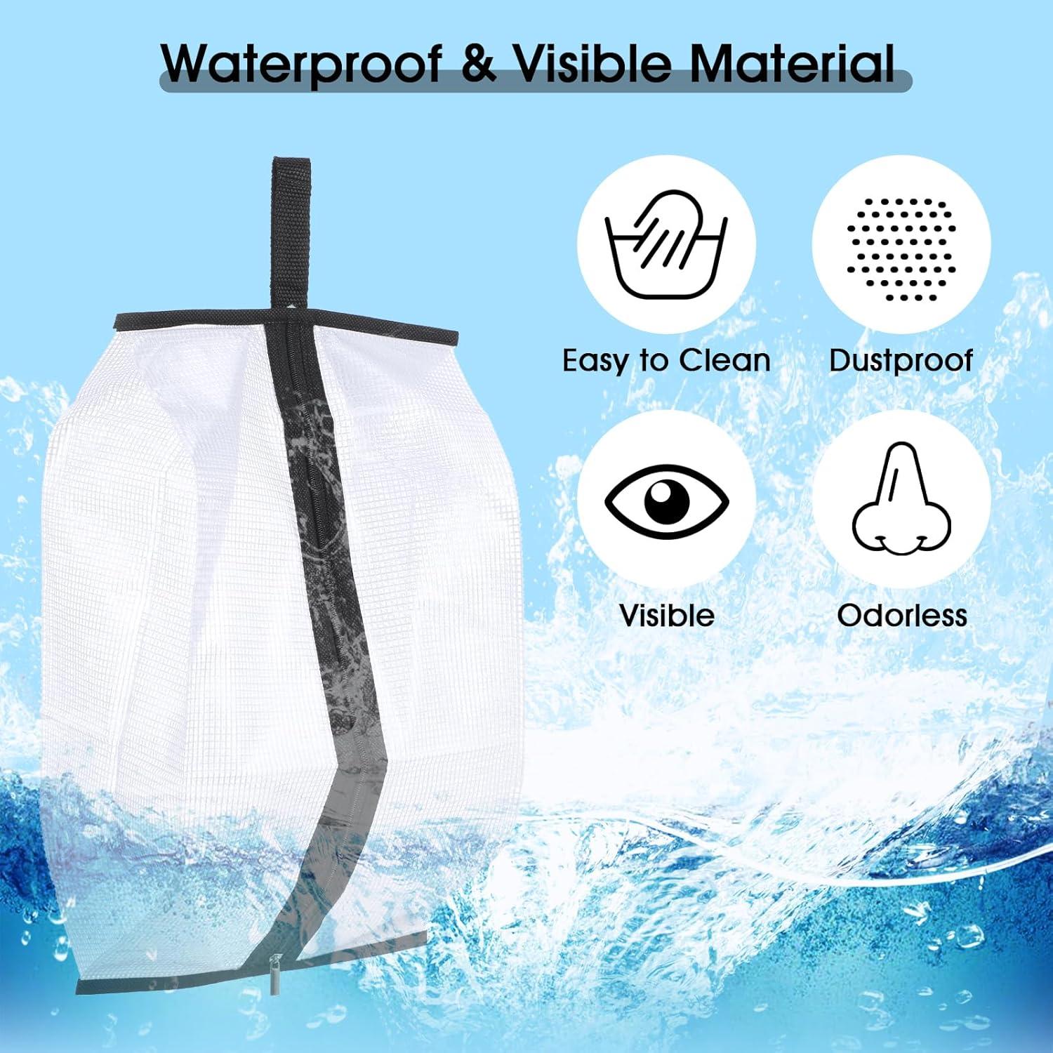 6 Bolsas de Zapatos Impermeables Cobee 40x20cm para Viaje