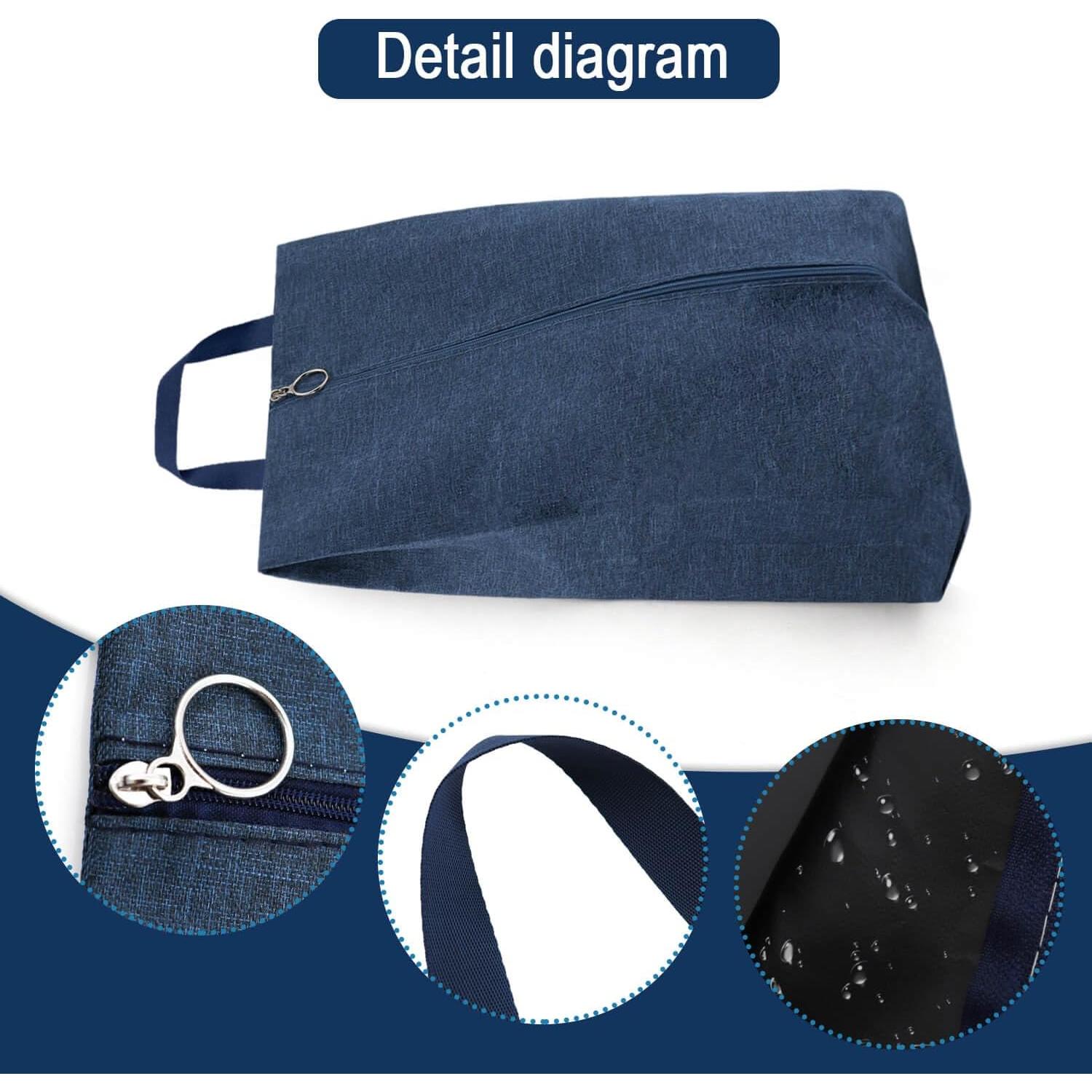 Bolsa de Zapatos Impermeable LUNHAJIN - Set de 3 Unidades 40x21cm