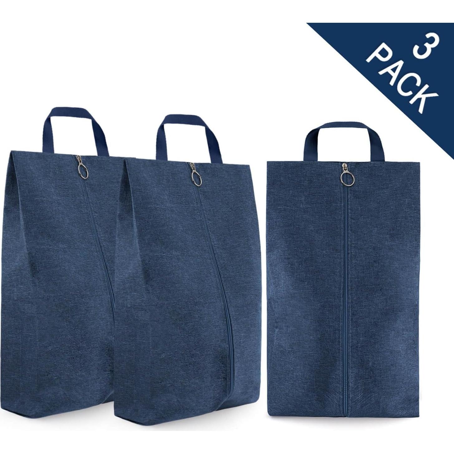 Bolsa de Zapatos Impermeable LUNHAJIN - Set de 3 Unidades 40x21cm