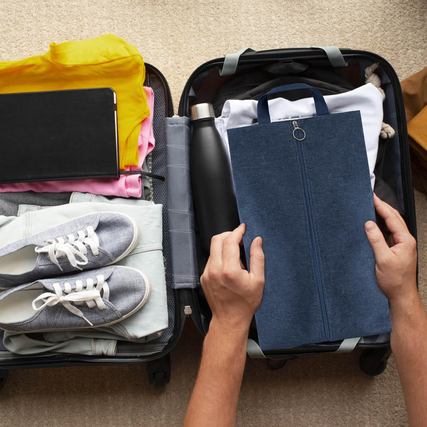 Bolsa de Zapatos Impermeable LUNHAJIN - Set de 3 Unidades 40x21cm