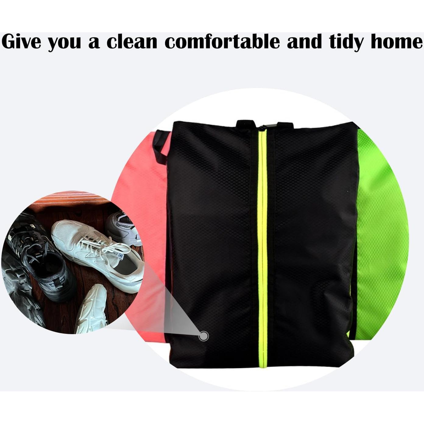 Bolsa para Zapatos de Viaje YUENCHING Verde Impermeable