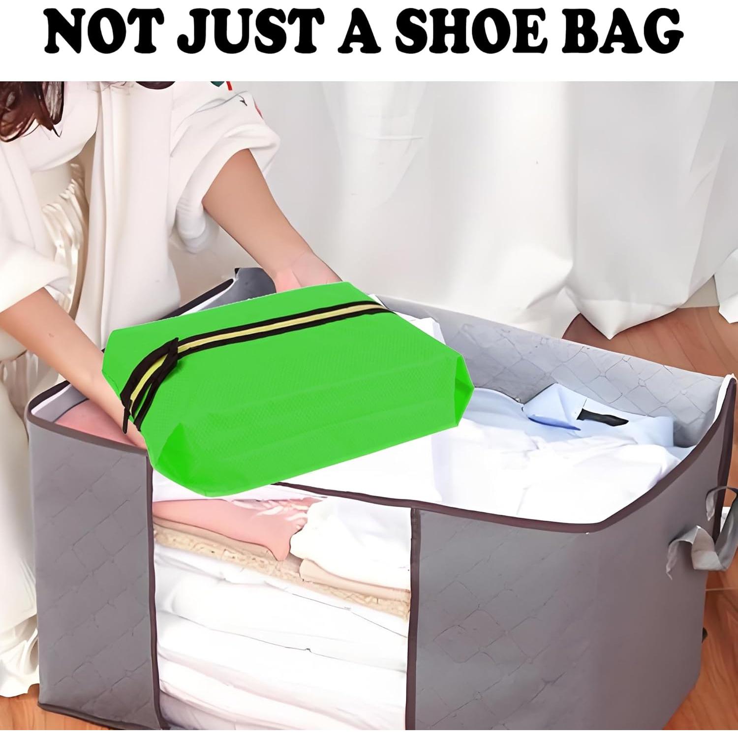 Bolsa para Zapatos de Viaje YUENCHING Verde Impermeable