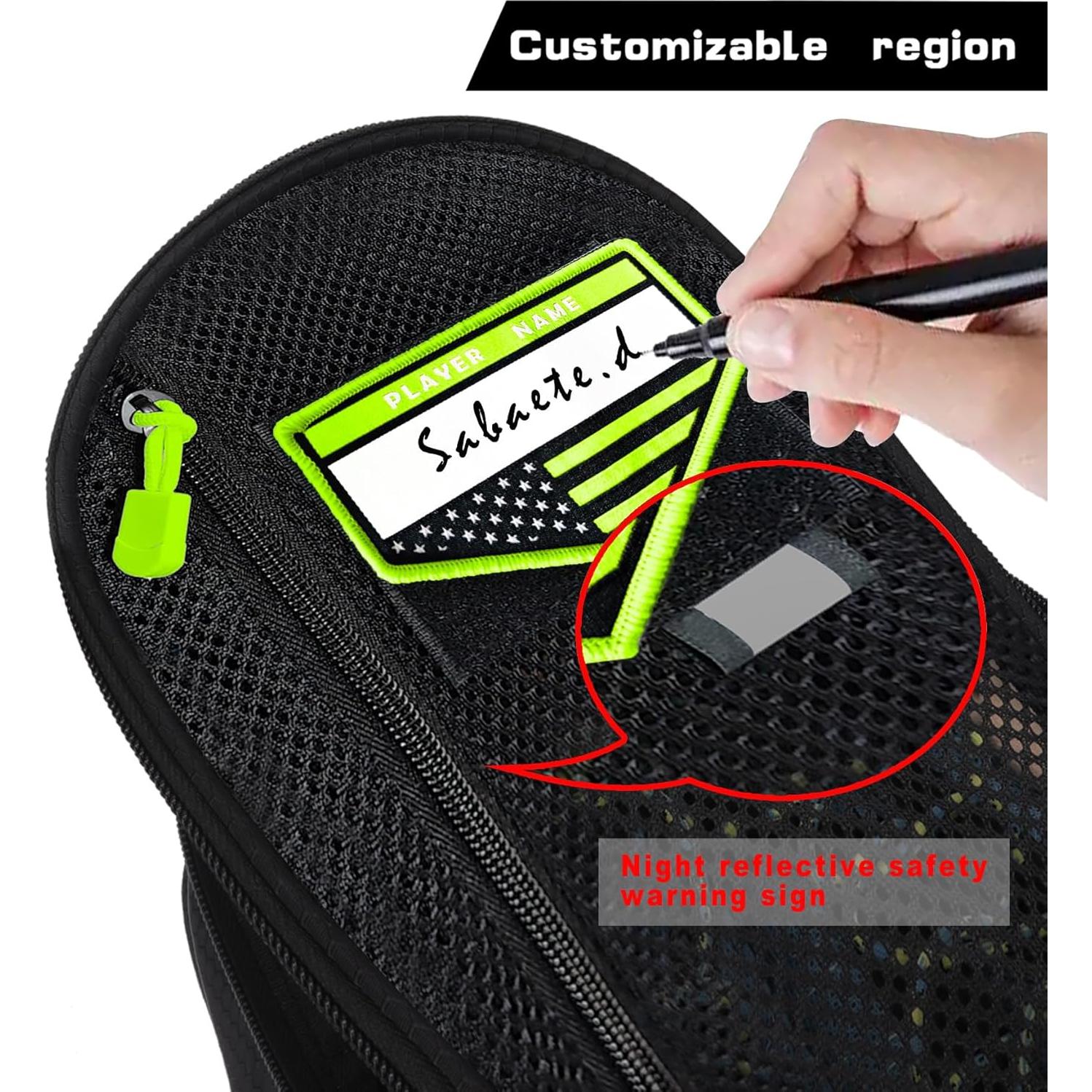 Bolsa de Zapatos Deportiva Portátil Negra - Acceso Lateral