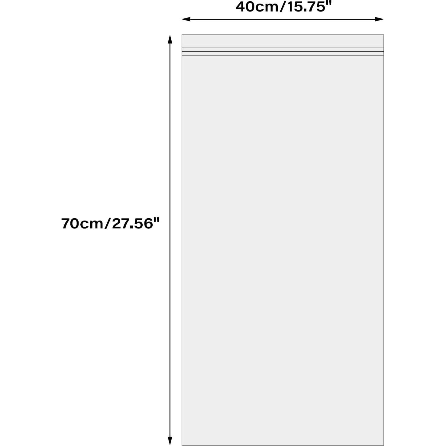Bolsas de Almacenamiento para Botas Satisfounder 8 Pcs 39.9x69.9 cm