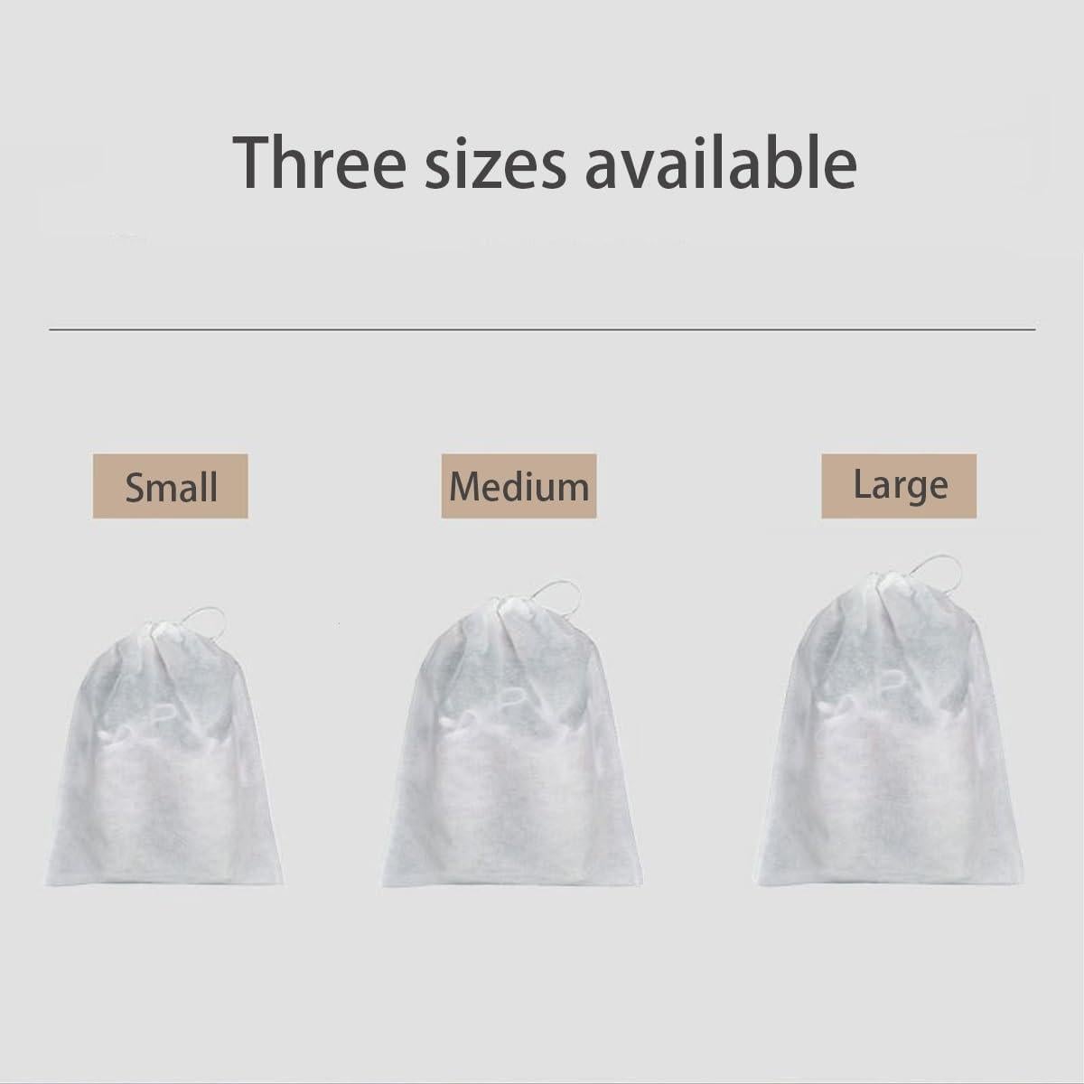 Bolsas de Almacenamiento de Zapatos 10Pcs Medianas Tela No Tejida