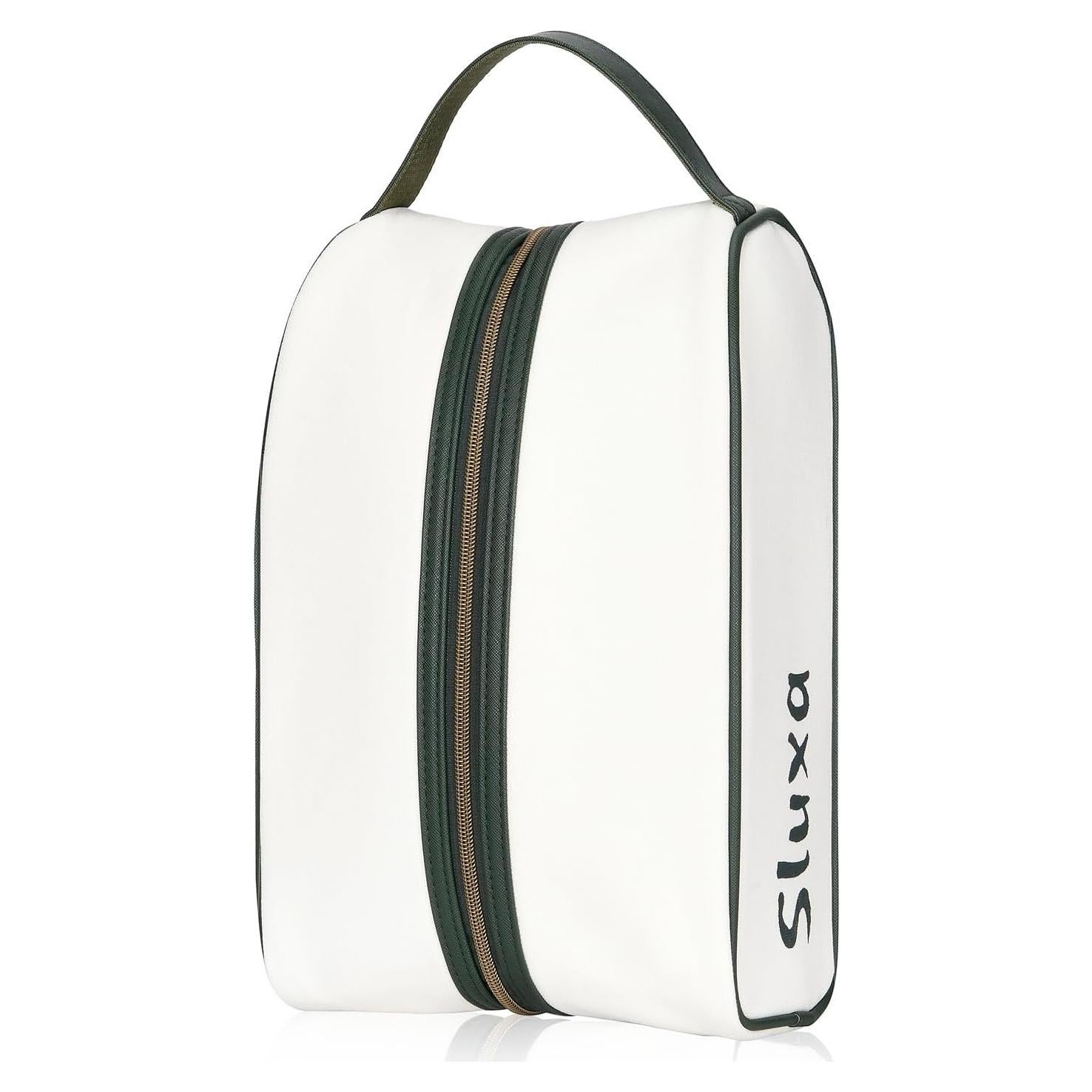 Bolsa de zapatos de golf impermeable Sluxa verde 38x22x12 cm