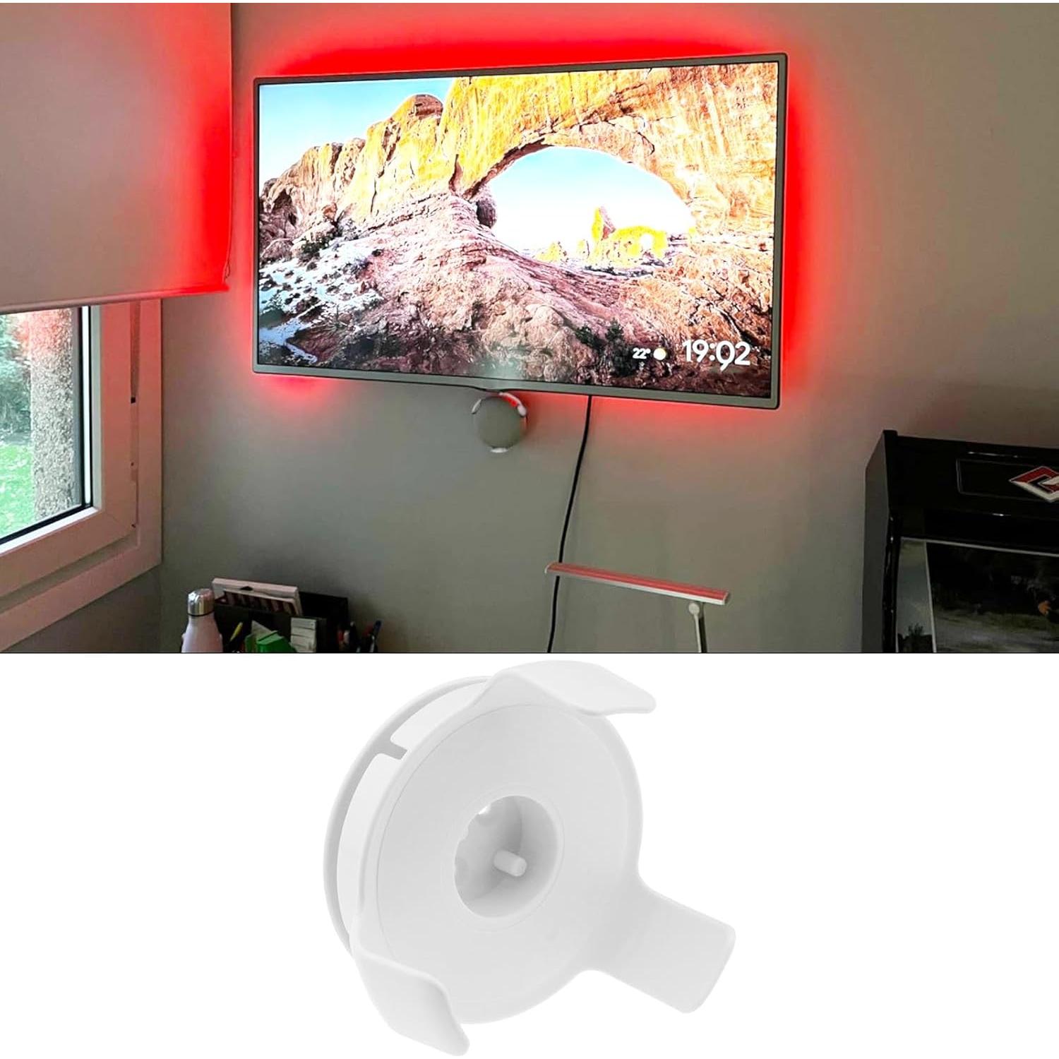Soporte de Pared SG Store para Echo Dot 3/4 Blanco