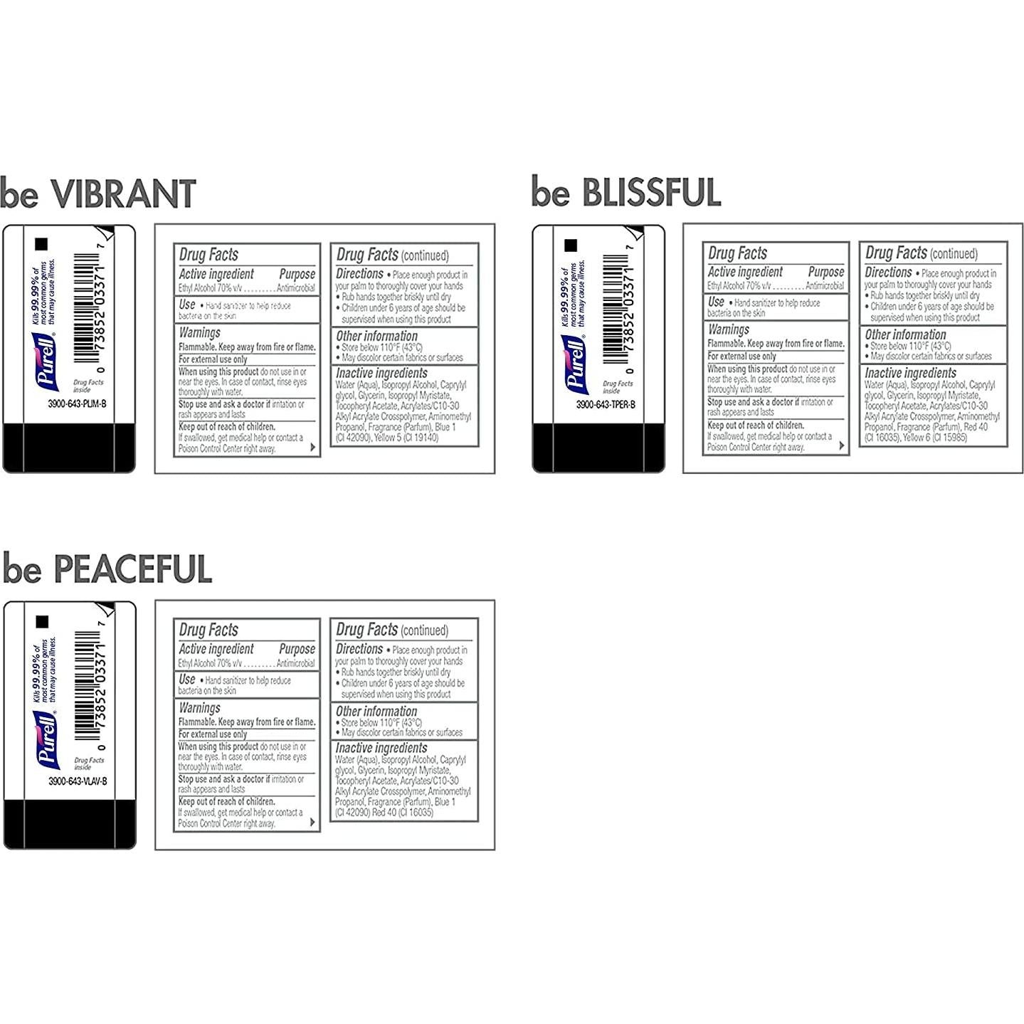 Gel Desinfectante de Manos PURELL Avanzado 1 oz - Caja de 12