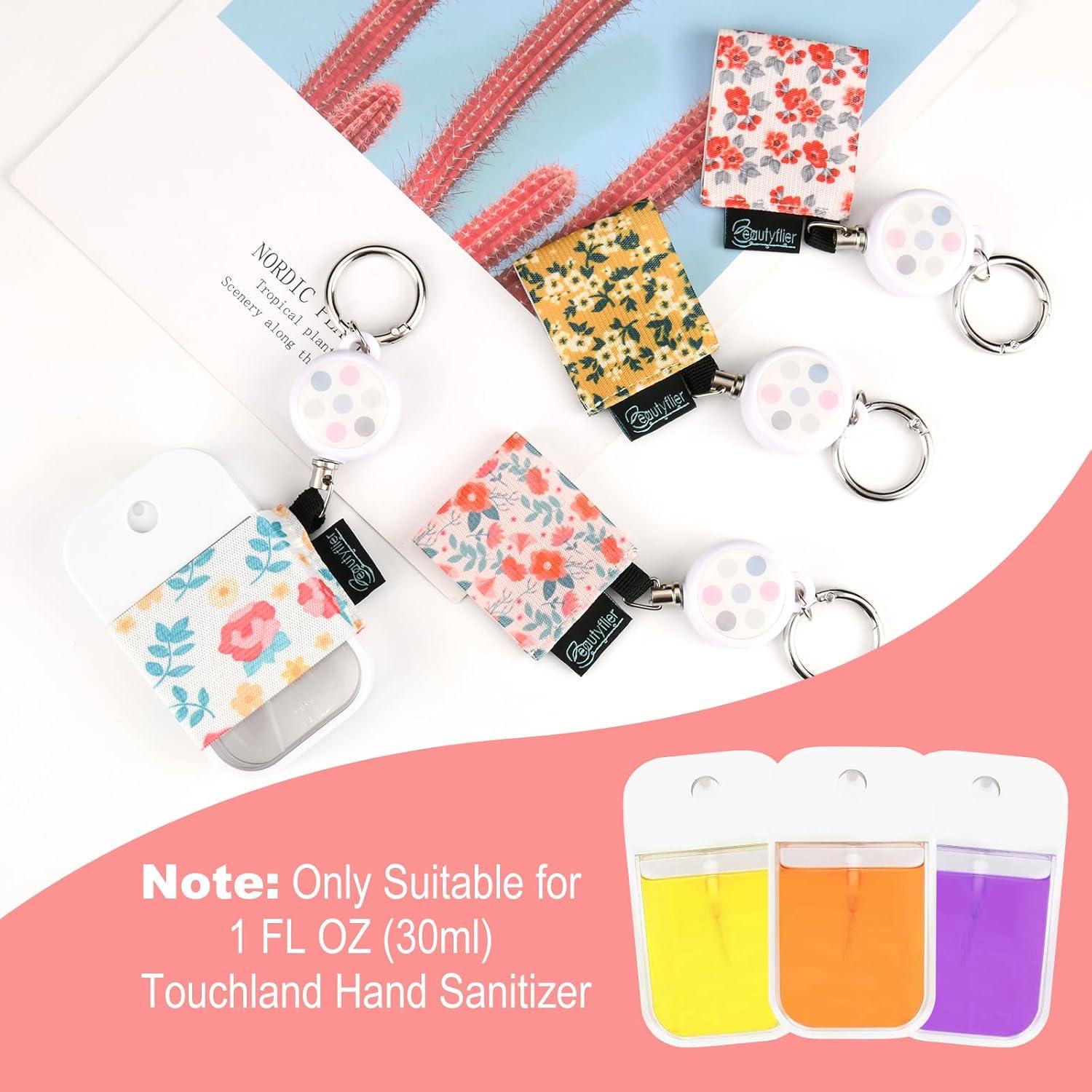 Pack de 4 fundas elásticas Touchland para desinfectante 30 ml