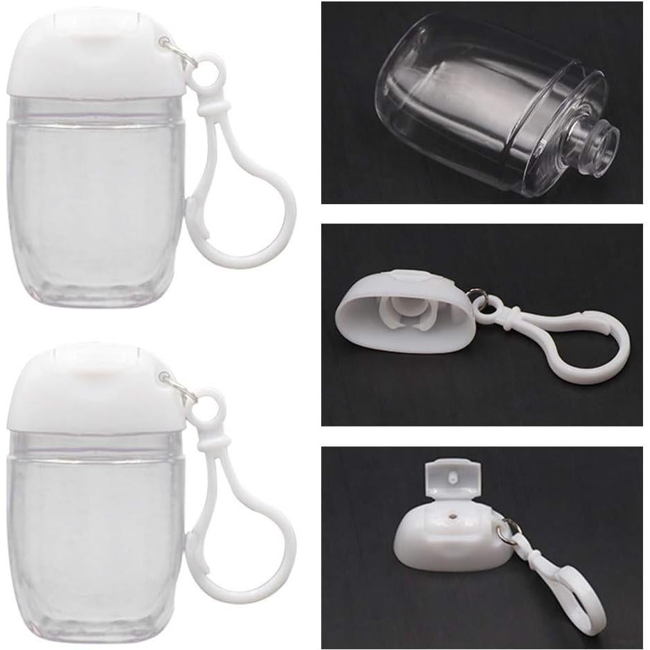 10 Botellas Vacías 30ml Healthcom para Viaje - Reutilizables