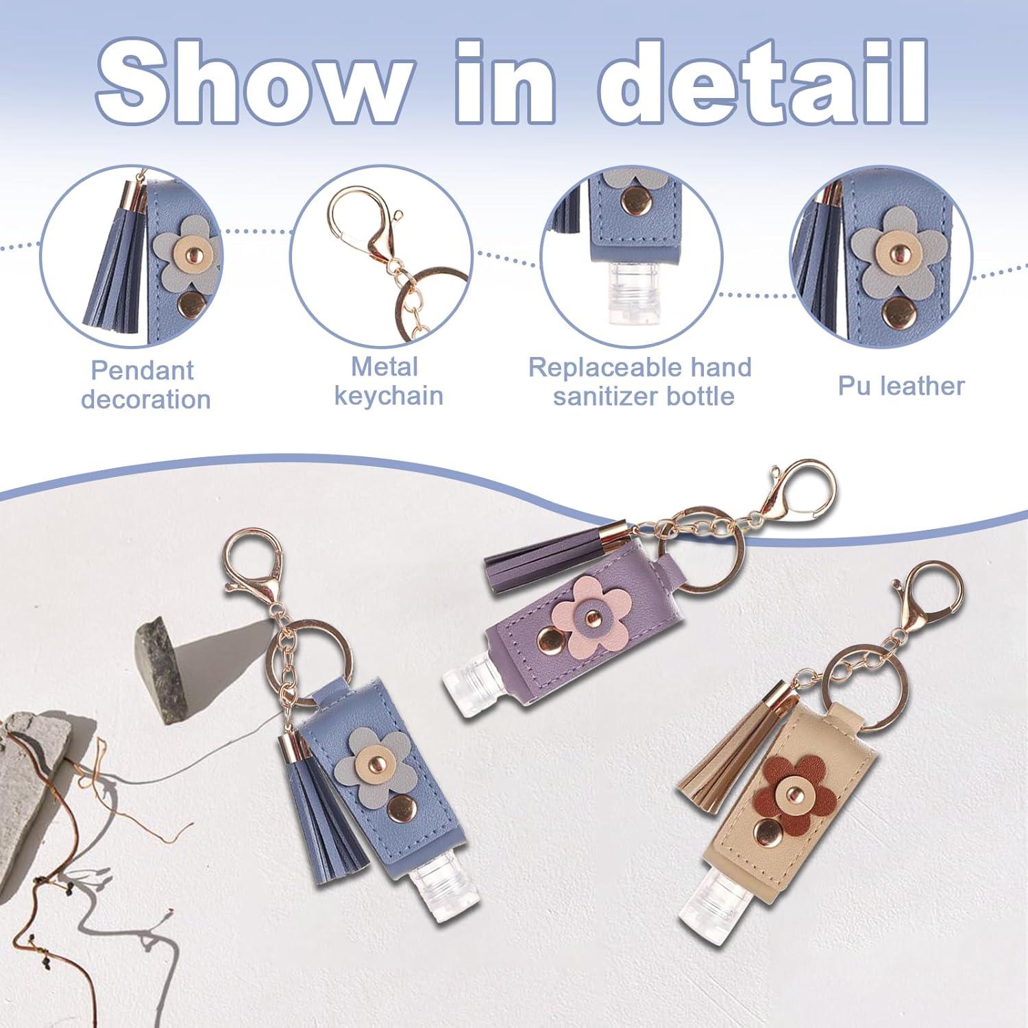 3 Packs Soporte Recargable para Desinfectante de Manos 30ml