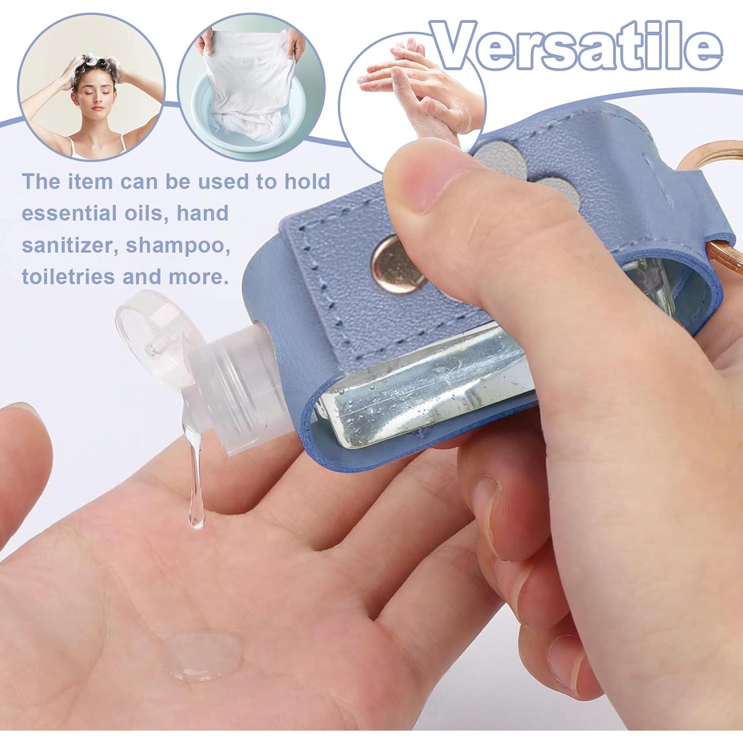 3 Packs Soporte Recargable para Desinfectante de Manos 30ml