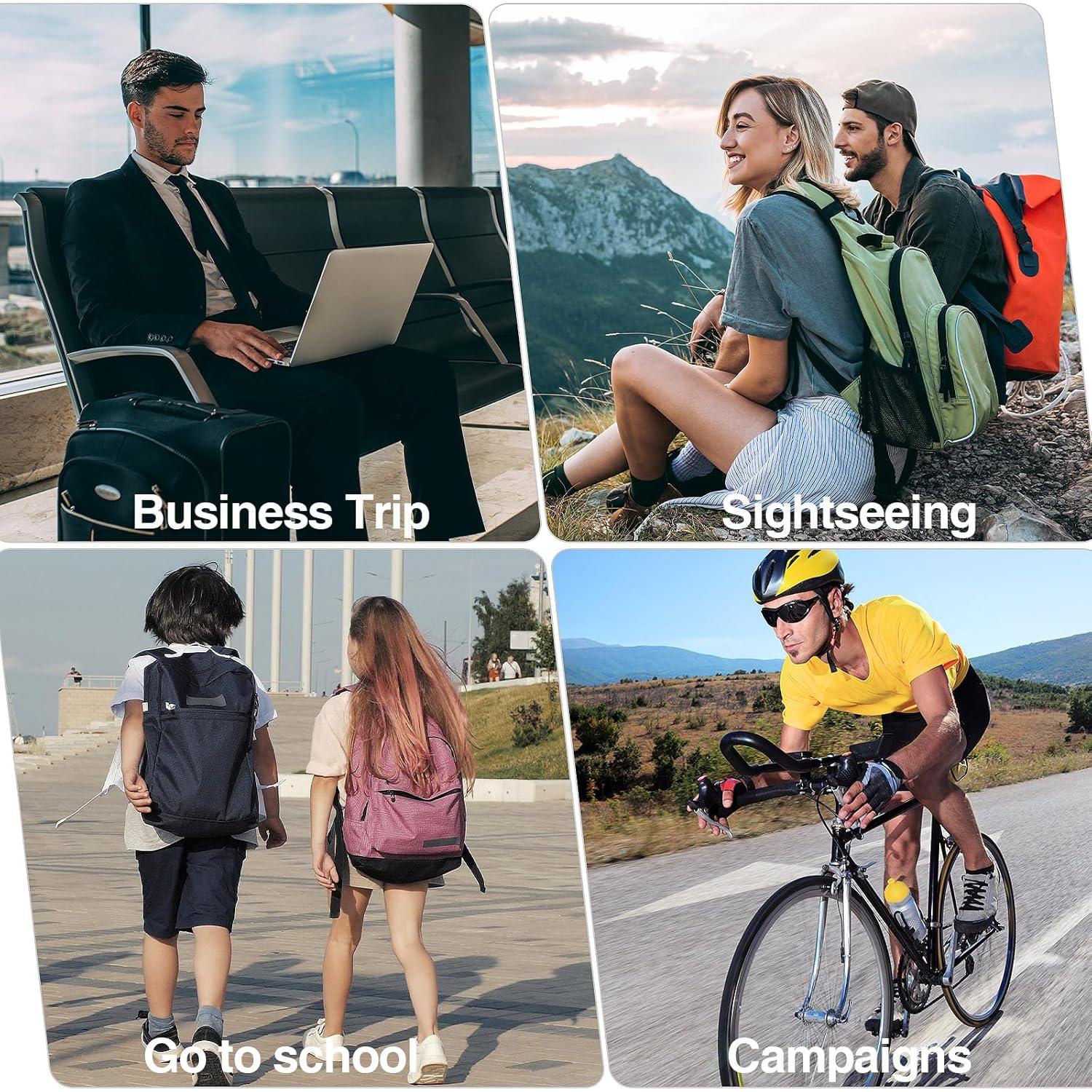 Botellas de Viaje DuoMaDuoBB 50ml con Llavero - 10 Pcs