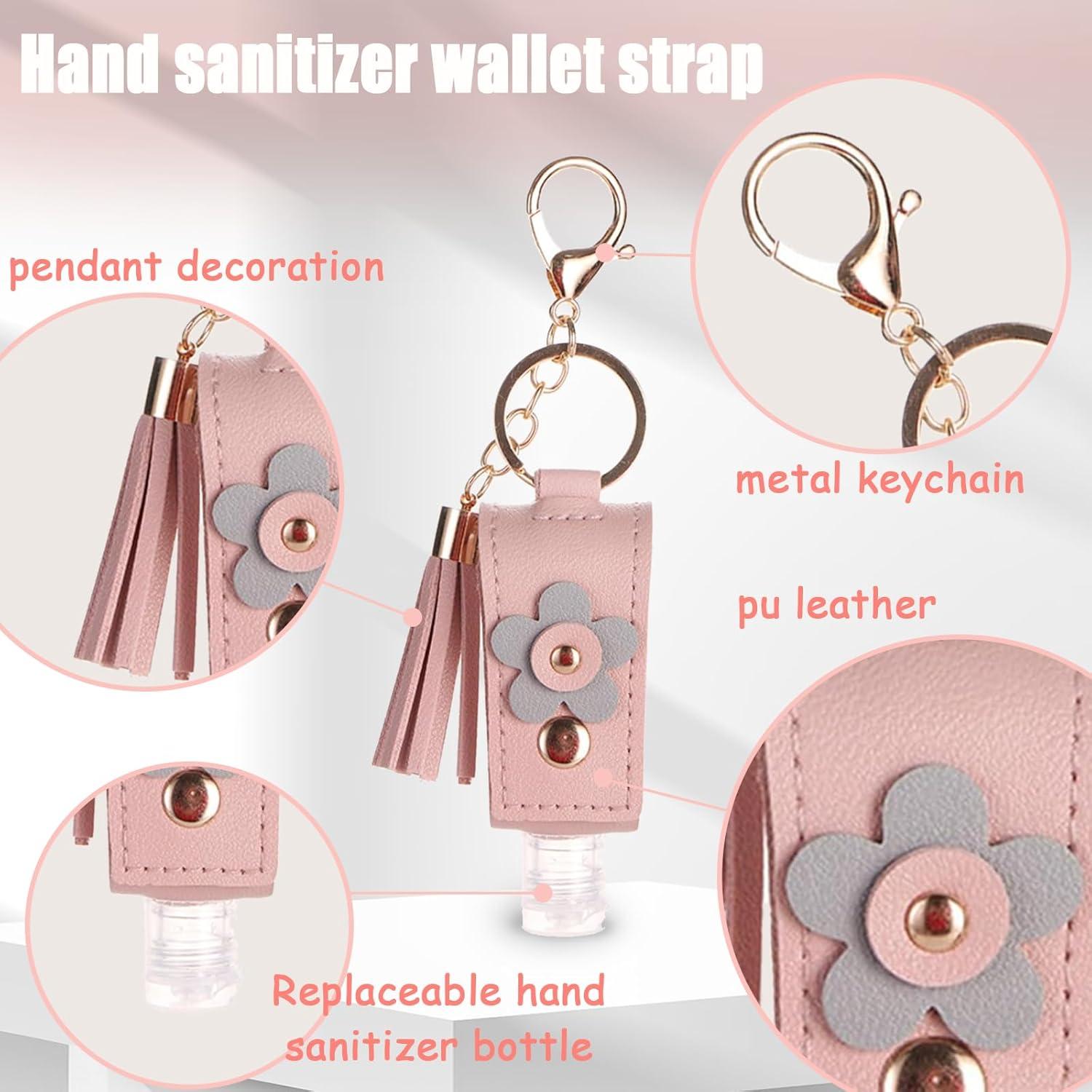 2 Soportes de Gel Antibacterial Llavero Pcmursal 30ml Viaje