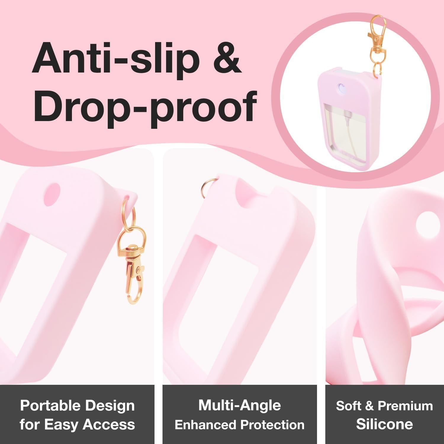 Funda de Silicona Suave MILASONUS para Touchland Power Mist