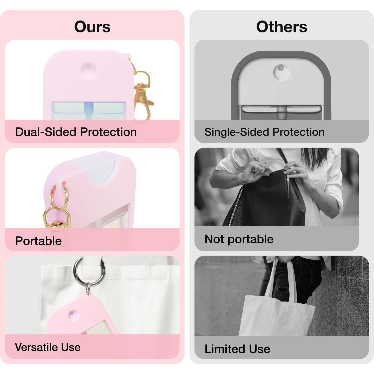 Funda de Silicona Suave MILASONUS para Touchland Power Mist