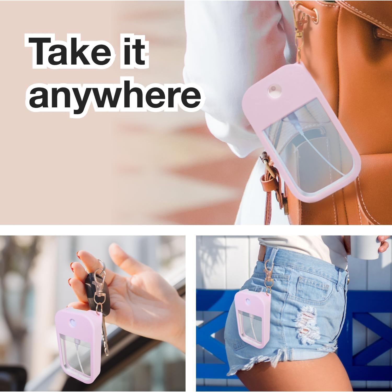 Funda de Silicona Suave MILASONUS para Touchland Power Mist