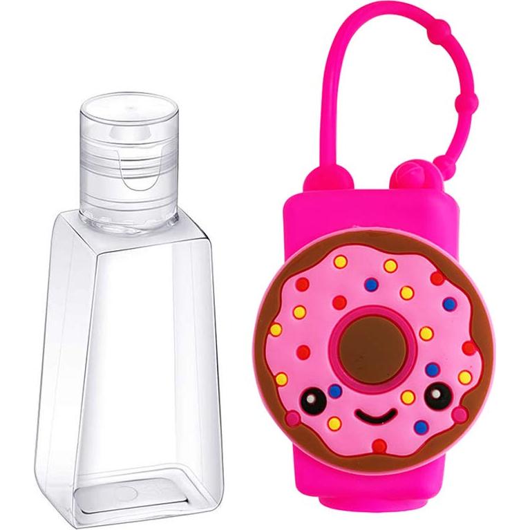 6 Botellas de Viaje 30ml VHOPMORE con Soporte Silicona