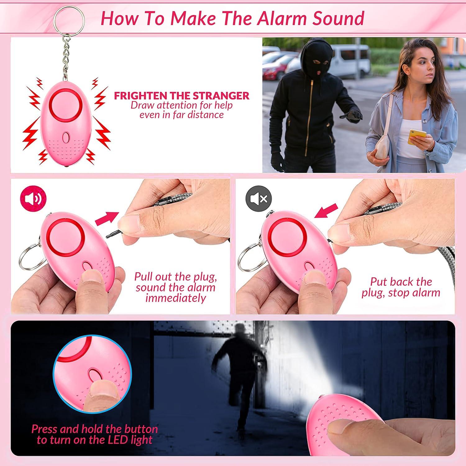 Juego de llaveros multifuncionales para mujeres y niñas