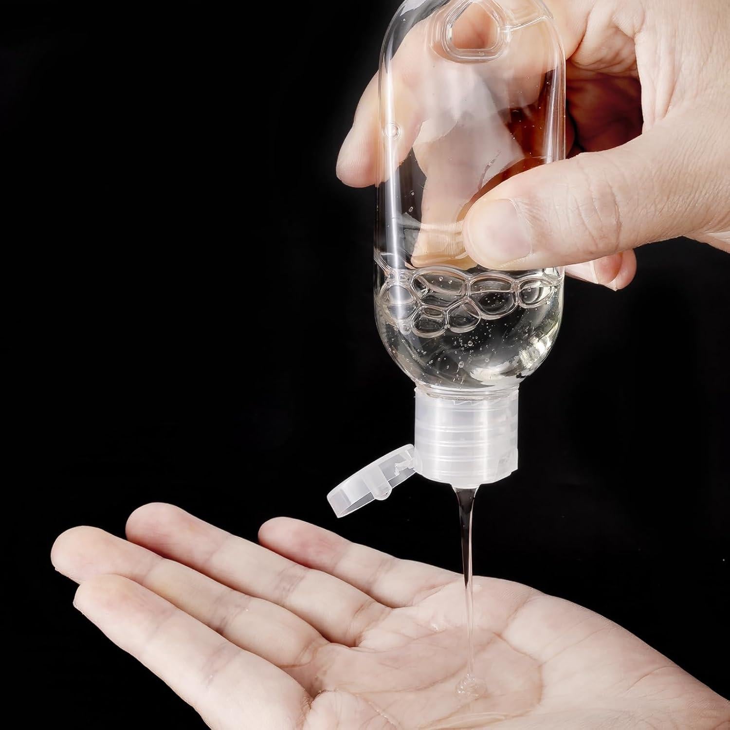 50 Botellas de Viaje Reutilizables 30ml Besitek a Prueba de Fugas