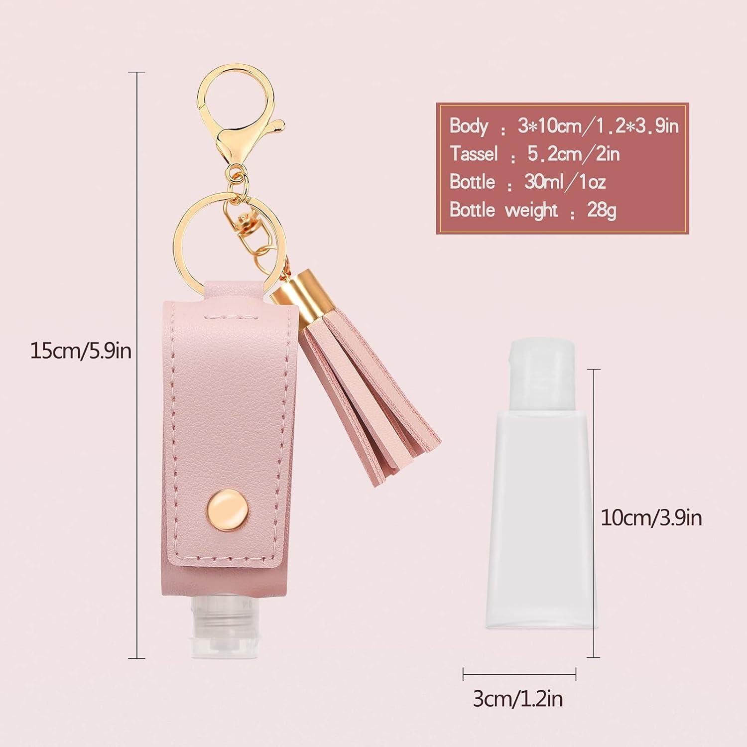 Botella Vacía Reutilizable Unaone 30ml Rosa con Llave