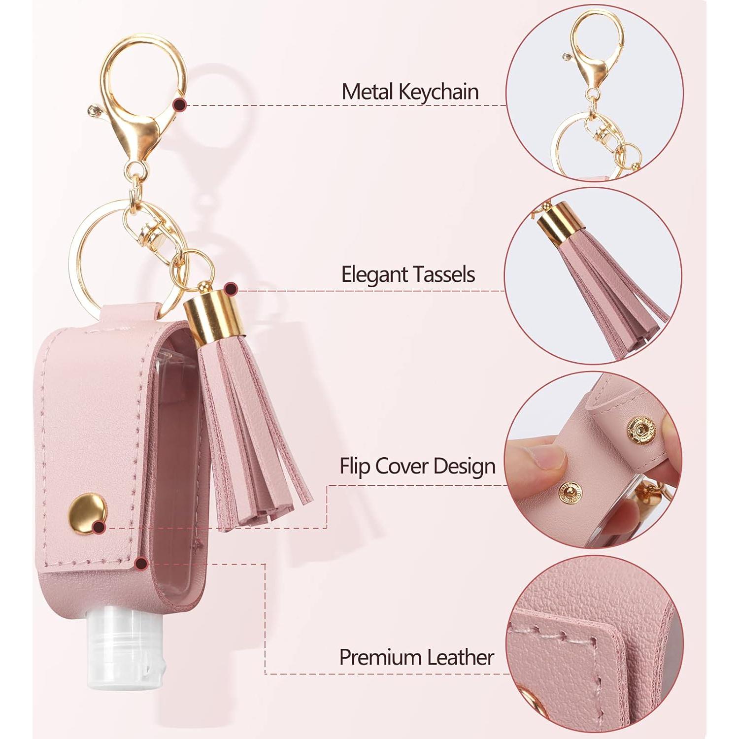 Botella Vacía Reutilizable Unaone 30ml Rosa con Llave