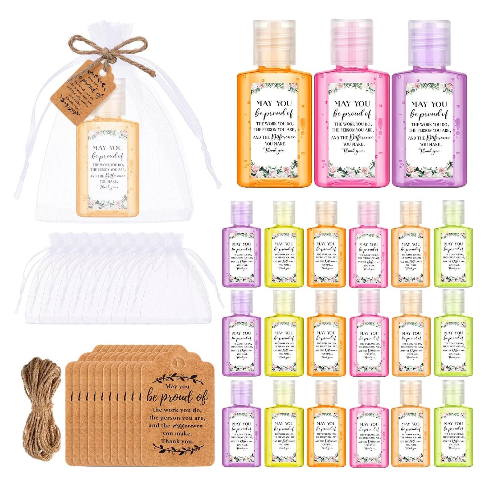 Juego de 24 Mini Desinfectantes de Manos Frienda 30ml