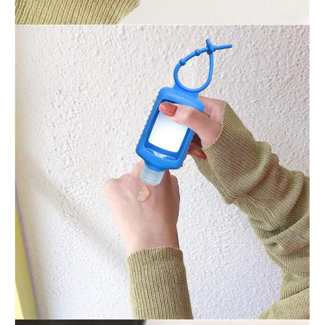 Botellas de Viaje MEMOVAN 60ml con Manga de Silicona 6 Pack