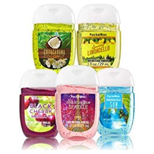 Gel Antibacteriano de Manos Bath and Body Works 5-Pack 30 ml