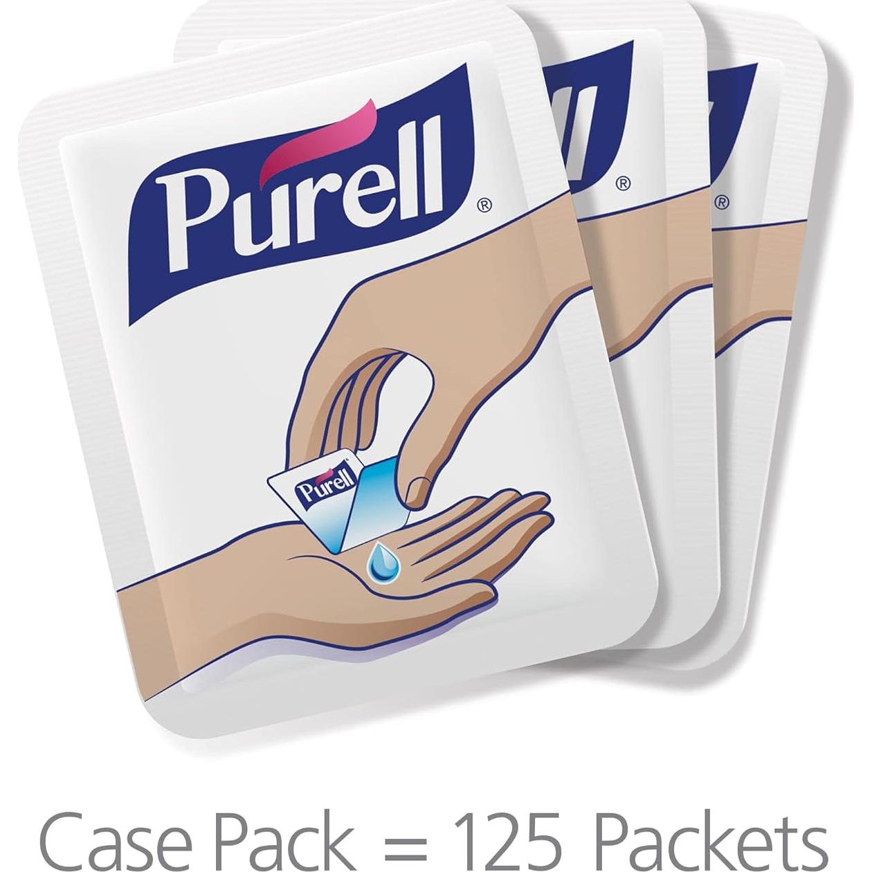 Gel Desinfectante de Manos Avanzado PURELL SINGLES 125 Paquetes