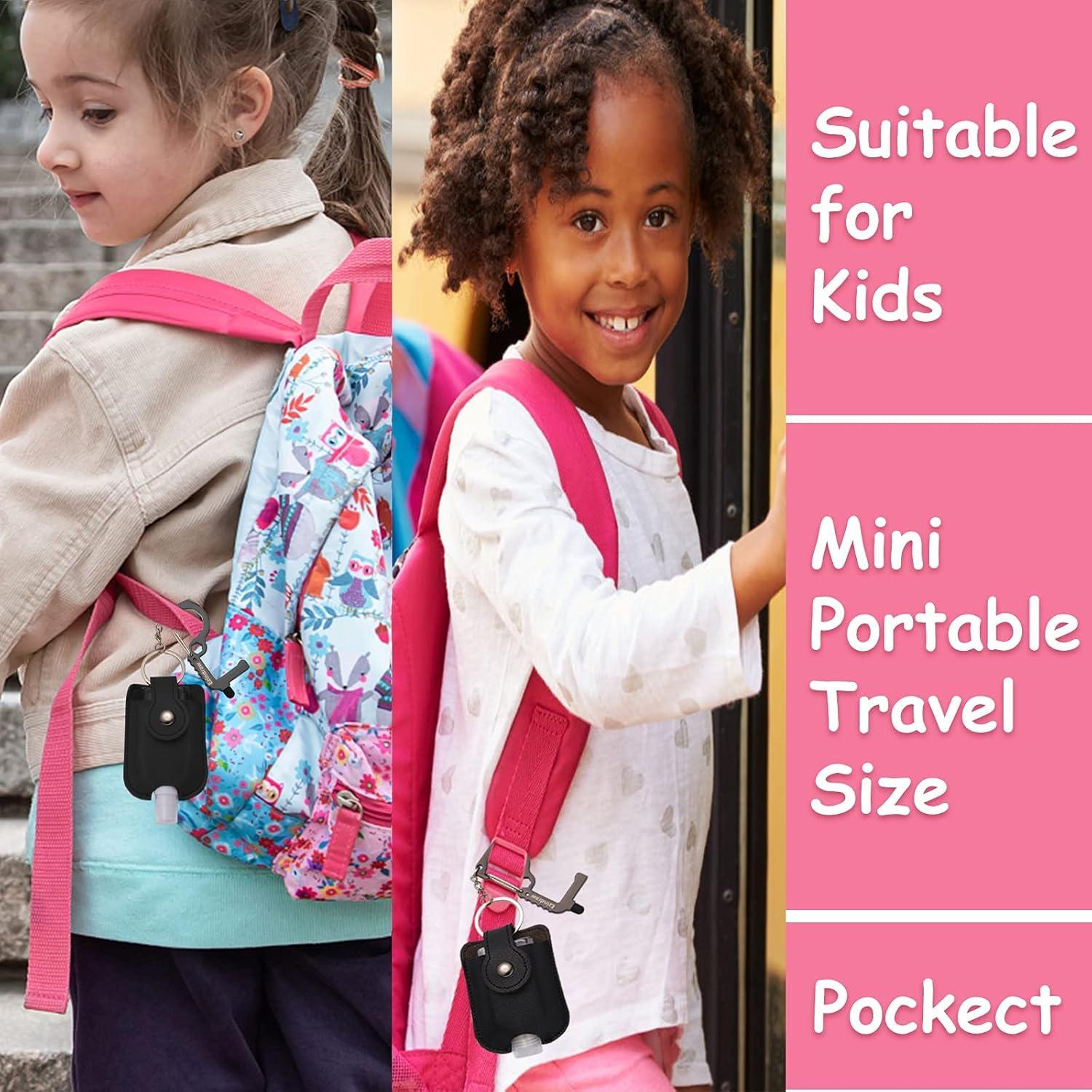 Soporte para desinfectante de manos Ezindraw 30 ml negro