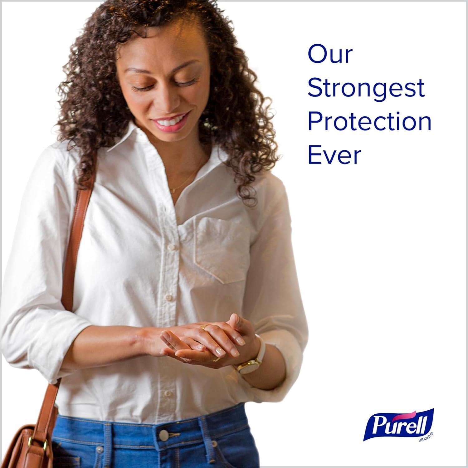 Desinfectante de Manos Purell Prime Defense 355 ml x 4 Botellas