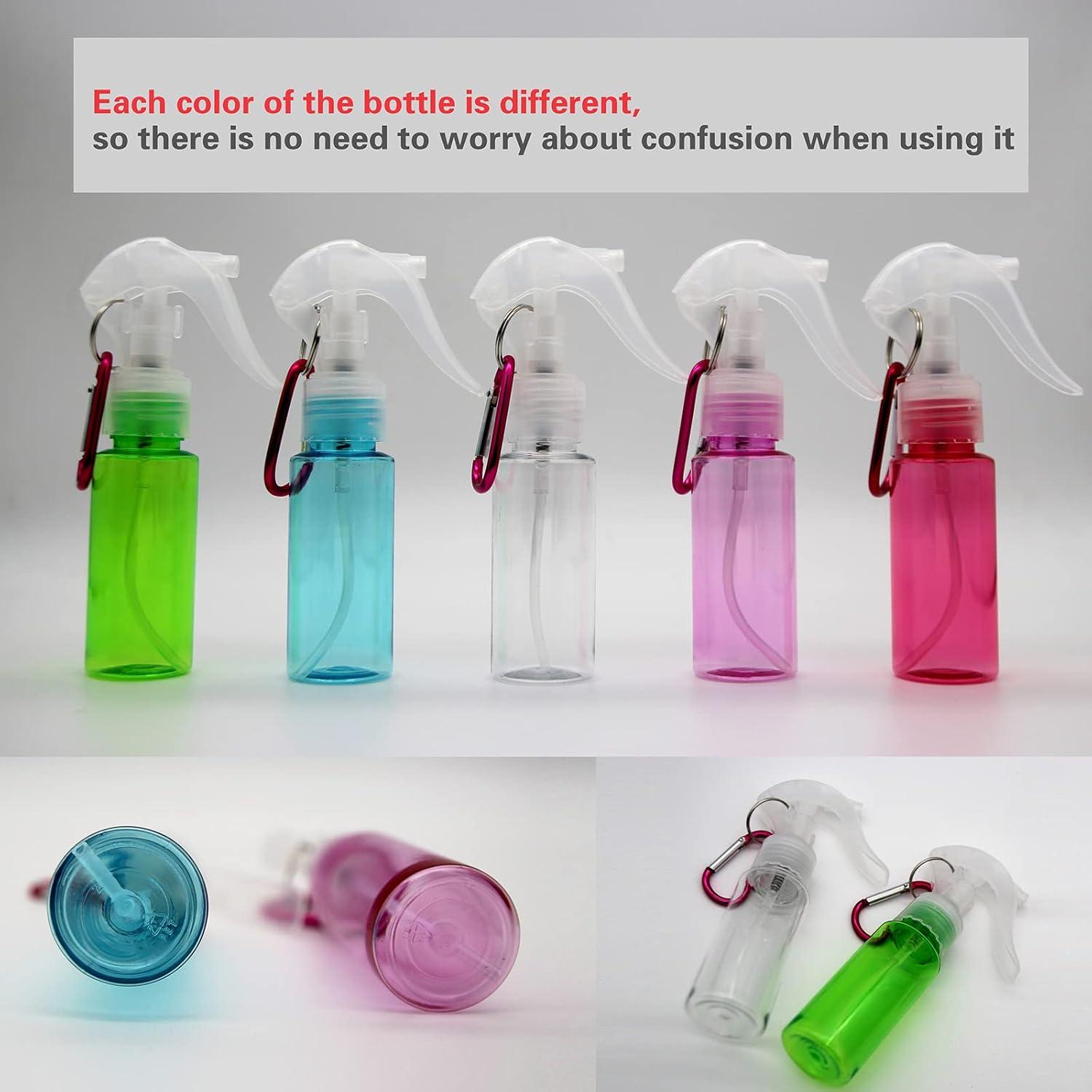 Botellas de Spray Vacías ZJSXINDI 60ml - 5PCS Multicolor