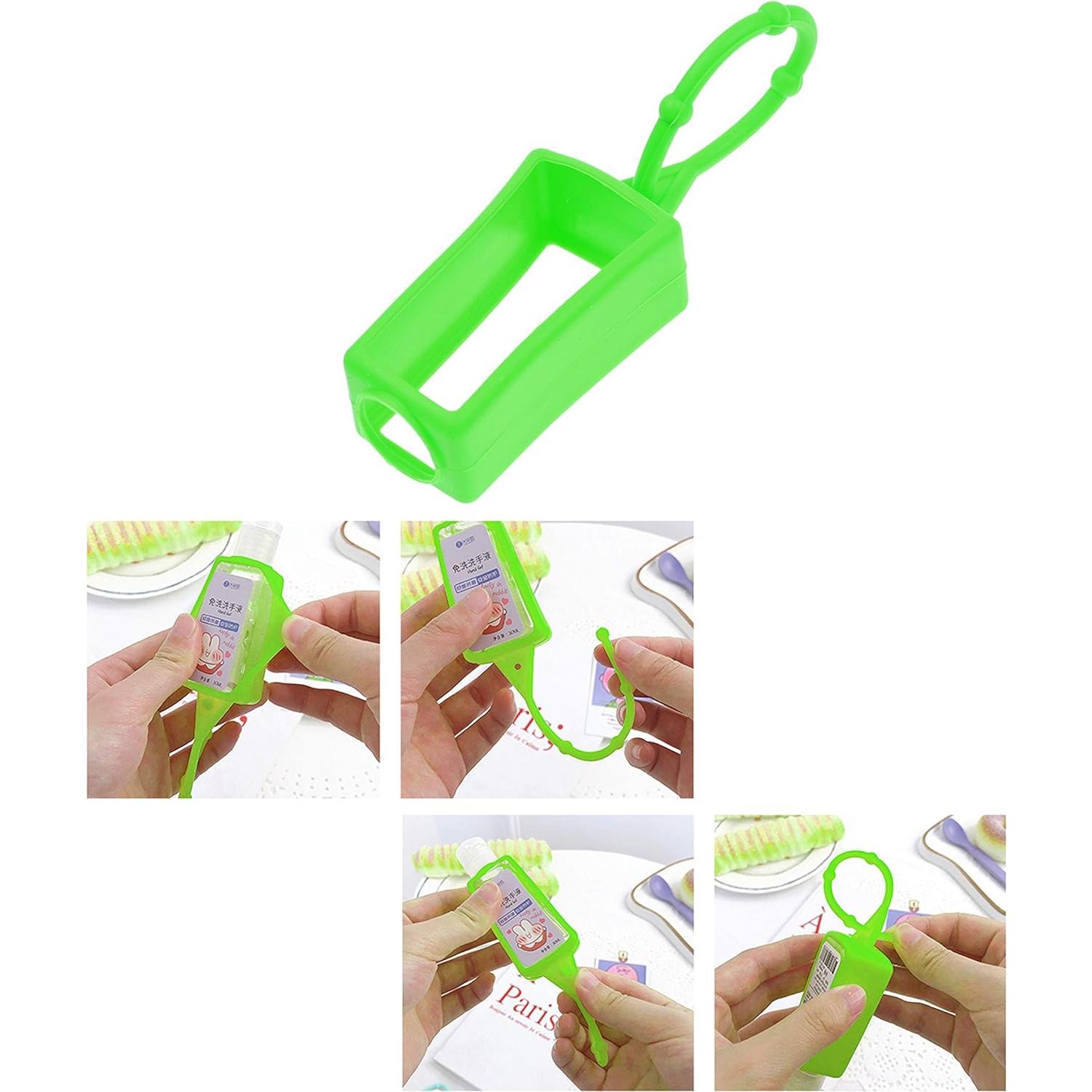 Kare & Kind 7 Fundas de Silicona para Botellas 30ML - Viajes