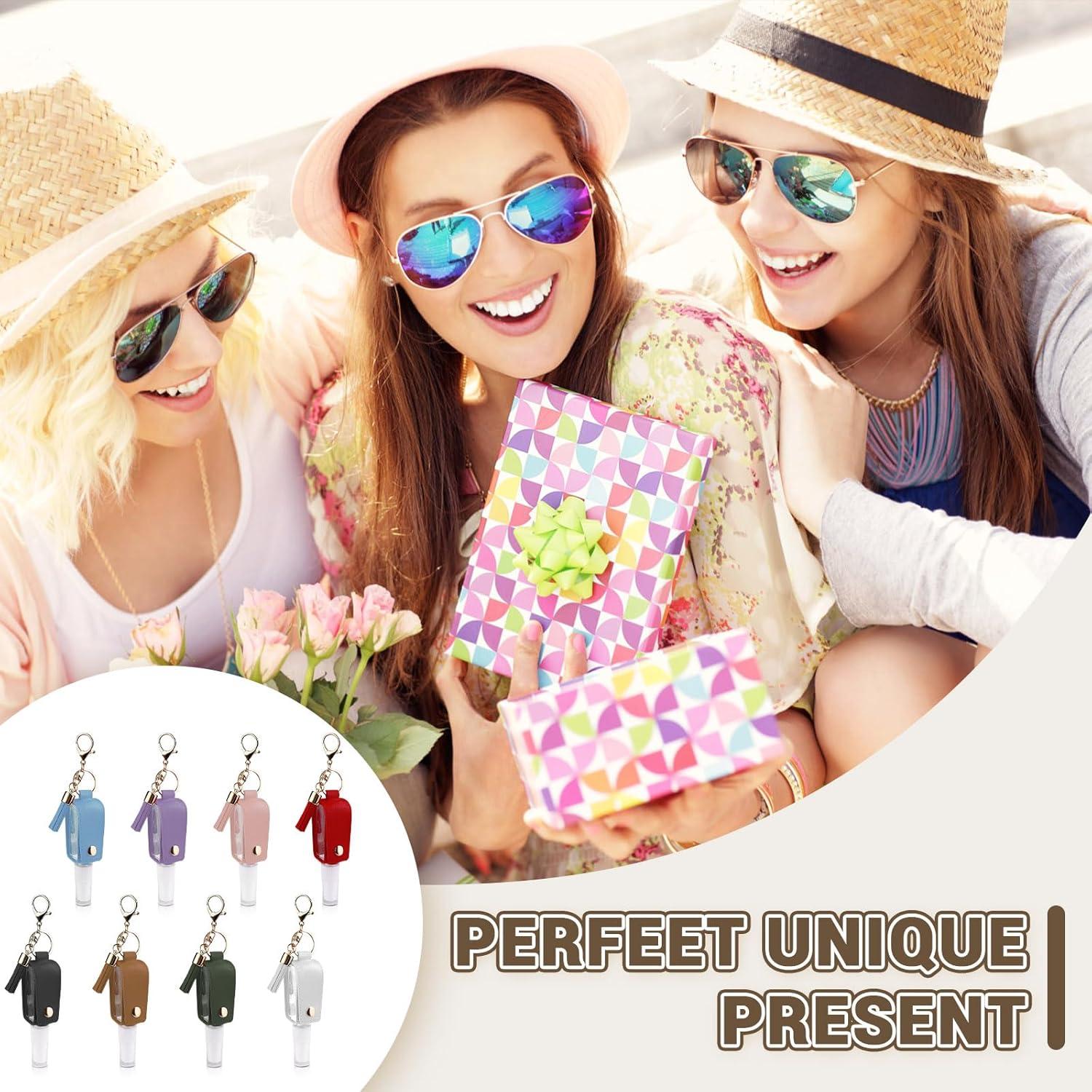 Set 4 Llaveros Desinfectante de Manos ASTIMESA 30 ml Cuero