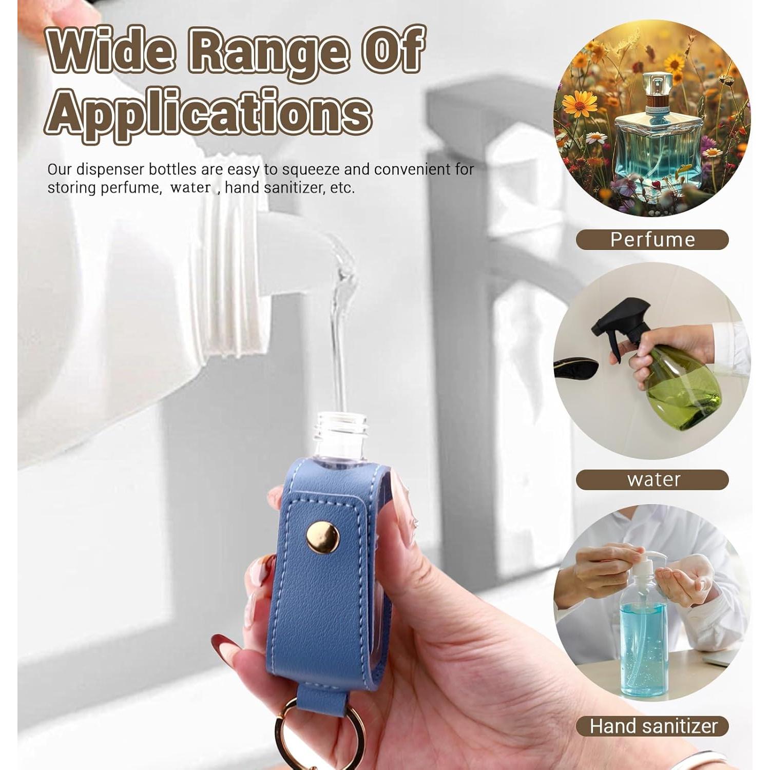 Set 4 Llaveros Desinfectante de Manos ASTIMESA 30 ml Cuero